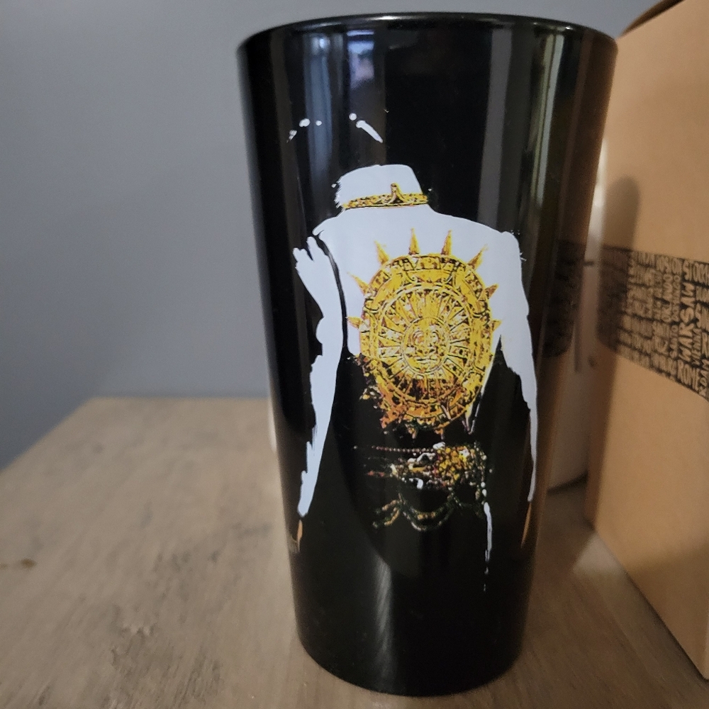 Hard Rock Cafe Black Pint Glass NIB